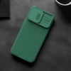 Pancerne etui Nillkin CamShield Pro Magnetic Case do iPhone 15 Pro z osłoną na aparat - fioletowe