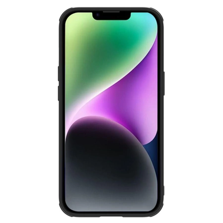 Nillkin Textured S Case for iPhone 14, armored cover with camera cover, black