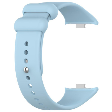 Pasek Silikonowy Mi Band 8 Pro / M8 Pro (4), LIGHT BLUE / BŁĘKITNY