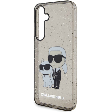 Karl Lagerfeld KLHCS24MHNKCTGK S24+ S926 black/black hardcase Glitter Karl&amp;Choupette