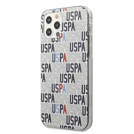 US Polo USHCP12LPCUSPA6 iPhone 12 6,7" Pro Max biały/white Logo Mania Collection