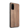 Mercedes MEHCS62VWOLB S20 G980 hard case brązowy/brown Wood Line Walnut