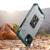 Crystal Ring Case Kickstand Tough Rugged Cover for iPhone 12 green