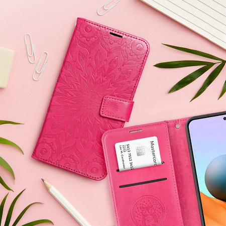 Kabura MEZZO Book do SAMSUNG A55 5G mandala magenta