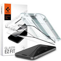 TEMPERED GLASS Spigen GLAS.TR &quot;EZ FIT&quot; FC 2-PACK IPHONE 15 BLACK