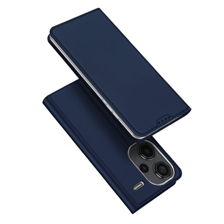 Dux Ducis Skin Pro Hülle mit Klappe und Kartenfach für Xiaomi Redmi Note 13 Pro+ 5G – blau