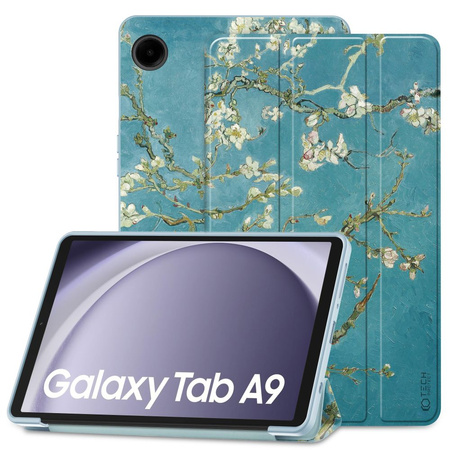 Case SAMSUNG GALAXY TAB A9 Tech-Protect SmartCase Sakura blue