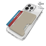 Speck ClickLock Wallet For MagSafe - Magnetyczny portfel MagSafe (Pale Oak)