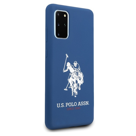 US Polo USHCS67SLHRNV S20+ G985 granatowy/navy Silicone Collection