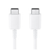 Cable 3A 1m USB type C - USB type C to SAMSUNG EP-DA705BWE white