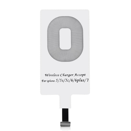 Choetech Wireless Charging Adapter Qi Lightning Induction Insert Weiß (WP-IP)