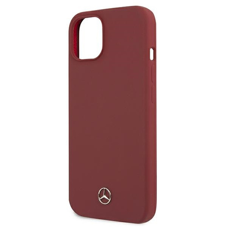 Mercedes MEHCP13MSILRE iPhone 13 6.1 &quot;red / red hardcase Silicone Line