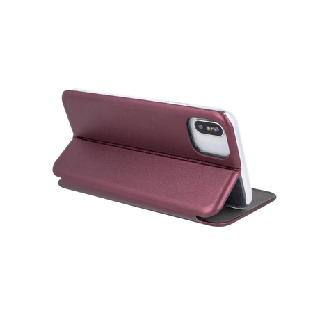 Etui Smart Diva do Samsung Galaxy S22 Plus burgundowe