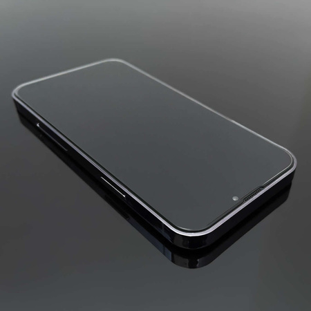 Sichtschutzglas mit Anti-Spionage-Filter für iPhone 15 Plus Wozinsky Sichtschutzglas – Schwarz