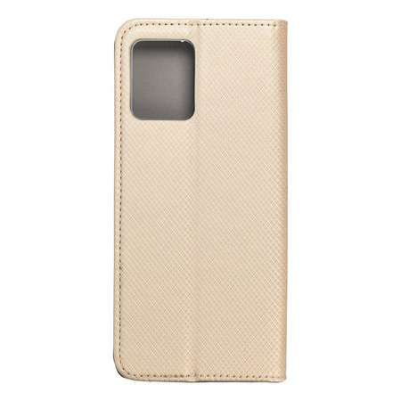 Kabura Smart Case book do MOTOROLA MOTO G14 złoty