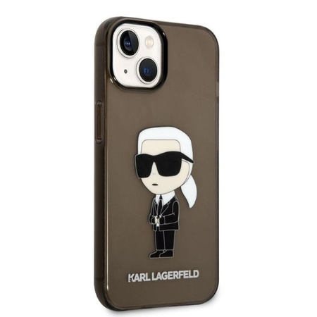 Karl Lagerfeld IML NFT Ikonik - Etui iPhone 14 Plus (czarny)