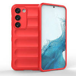 Magic Shield Case für Samsung Galaxy S23+ flexible gepanzerte Hülle rot