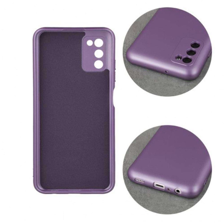 Schutzhülle SAMSUNG GALAXY A14 4G / 5G Metallic Case violett