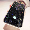 Case IPHONE 13 PRO MAX Sequins Glue Glitter Case black