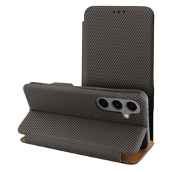 Kabura FOLIO Side Magnet kompatybilny z S-PEN do SAMSUNG S23 ULTRA brązowy