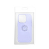 Futerał SILICONE RING do IPHONE 15 PLUS fioletowy