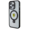 Ferrari FEHMP15LUSCAH iPhone 15 Pro 6.1&quot; transparent hardcase Ring Stand 2023 Collection MagSafe