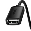 Verlängerungskabel USB 2.0 0,5 m Baseus AirJoy-Serie – schwarz