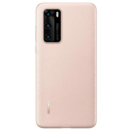 Futerał oryginalny do Huawei P40 - PU Protective Cover (51993713) RÓŻOWY