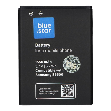 Bateria do Samsung S6500 Galaxy Mini 2/ Galaxy Young (S6310)/ Galaxy Ace Plus (S7500) 1550 mAh Li-Ion Blue Star PREMIUM