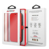 Ferrari FESAXFLBKP13SRE iPhone 13 mini 5,4" czerwony/red book On Track Carbon Stripe