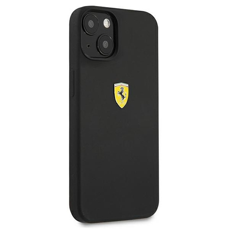 Ferrari FESSIHCP13SBK iPhone 13 mini 5,4" czarny/black hardcase Silicone