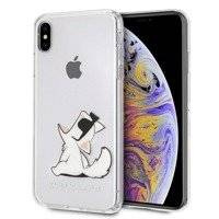 Karl Lagerfeld Choupette Fun Sunglasses - Etui iPhone Xs Max (przezroczysty)