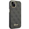 Guess GUHCP14SHG4SHK iPhone 14 6,1" czarny/black hard case 4G Vintage Gold Logo