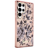 Guess GUHCS23LHCFWSP S23 Ultra S918 pink/pink Hardcase Flower Collection