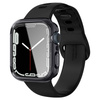 Spigen Ultra Hybrid case for Apple Watch 7 / 8 / 9 (41 mm) - transparent gray