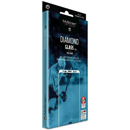 MS Diamond Glass Edge FG Honor 90 Lite    czarny/black Full Glue