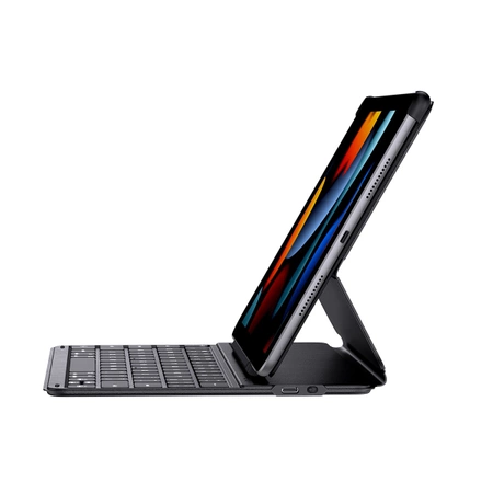 Baseus Brilliance Series keyboard case for iPad 10.2'' (2019/2020/2021) + USB-C cable - black