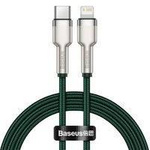 Baseus Cafule Series Metal Data Cable Type-C to iP PD 20W 1m Green