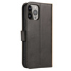 Magnet Case case for Vivo Y35 / Vivo Y22 / Vivo Y22s cover with flip wallet stand black