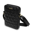 Guess Quilted Tablet Bag - Torba na notebooka / tablet 10" (czarny)