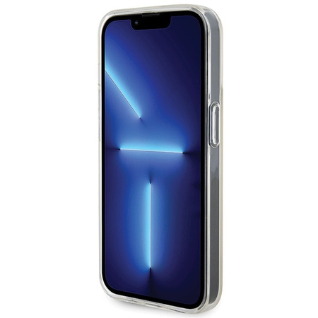 Guess IML Faceted Mirror Disco Iridescent Hülle für iPhone 15 Pro – mehrfarbig