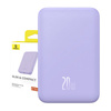 Magnetyczny mini powerbank Baseus 5000mAh 20W (fioletowy)