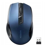 Ugreen MU006 optische kabellose USB-Maus 2,4 GHz 4000 DPI – blau