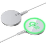 ESR Halolock Qi2 Mini Wireless Charger 15W with MagSafe - Silver