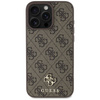 Etui IPHONE 16 PRO Guess HC PU 4G Small 4G & Classic brązowe