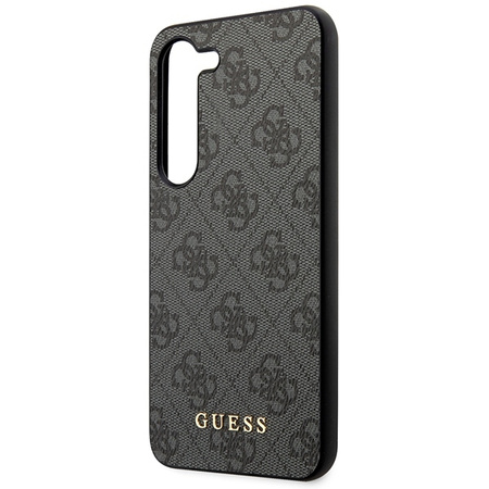 Guess 4G Metal Logo - Etui Samsung Galaxy S23 (szary)