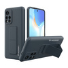 Wozinsky Kickstand Case Silikon Ständer Cover für Xiaomi Poco M4 Pro 5G Marineblau