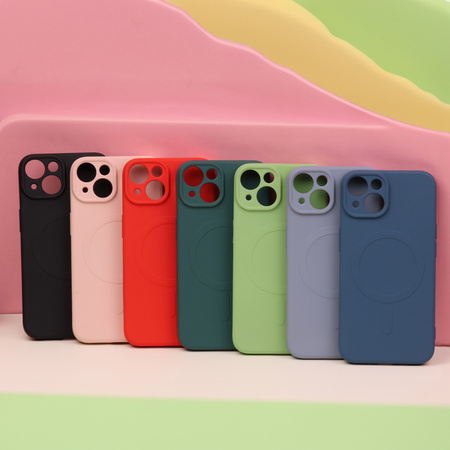 Nakładka Simple Color Mag do iPhone 11 granatowa