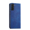 Magnet Fancy Case for Samsung Galaxy S23+ flip cover wallet stand blue