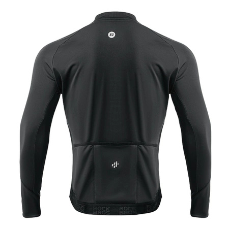 Rockbros 15400002002 long sleeve cycling jersey autumn/winter M - black